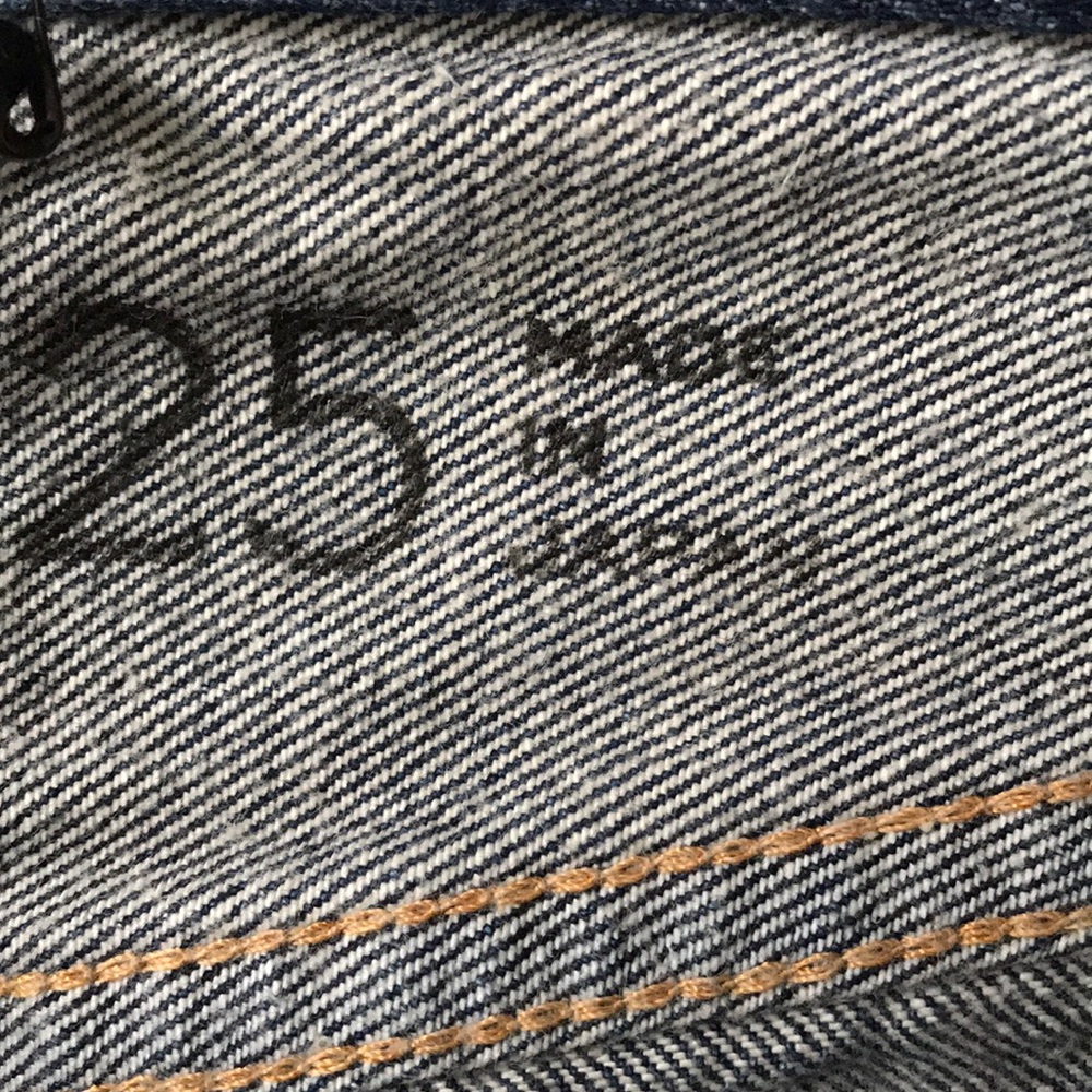 SOLD!❌❌❌Moussy Denver Tapered jeans, size 25 - Picture 5 of 8